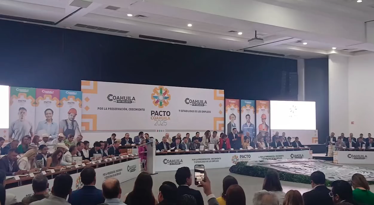 Firman el Pacto Coahuila 2025